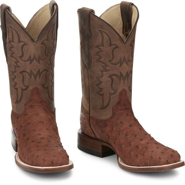 Photo of a pair of Justin Exotic Belmont Men's Western Boots.