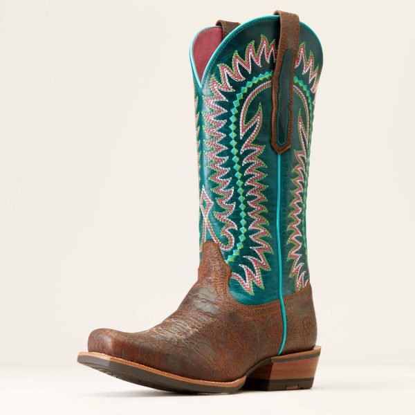 Ariat Derby Monroe Western Boots. Photo of the Derby Monroe boot.