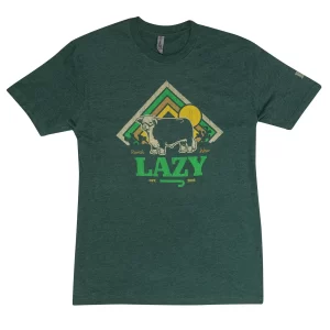 Lazy J Ranch Cactus Sunrise Short Sleeve T-Shirt - Green