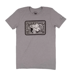 Lazy J Ranch Cowpoke Short Sleeve T-Shirt - Grey