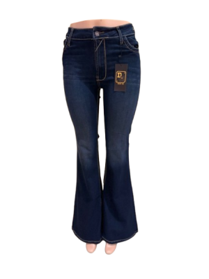 Women's D&A Flare jeans- Medium Dark